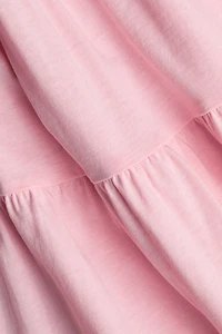 Tiered Cotton Dress