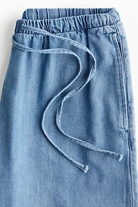 Pantalon en denim doux et léger