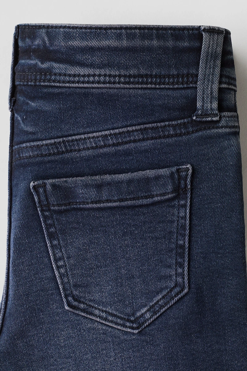 Pintucked Slim-Fit Jeans