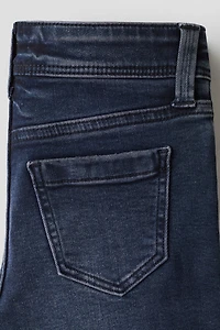 Pintucked Slim-Fit Jeans