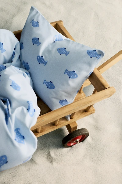 Printed Twin Duvet Cover Set