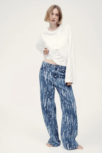 Straight Low Waist Jeans