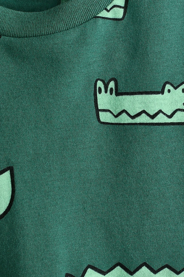 Printed Cotton T-Shirt