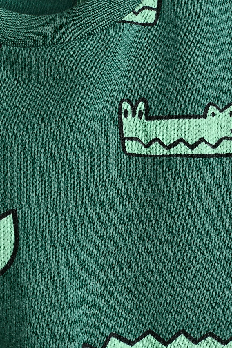 Printed Cotton T-Shirt