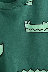 Printed Cotton T-Shirt