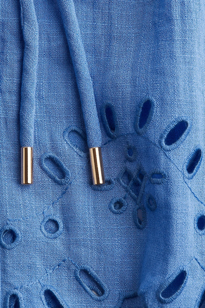 Eyelet Embroidered Dress