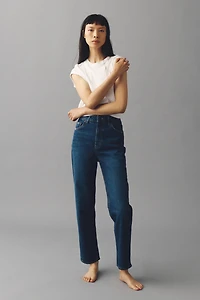 Mom Slim-Fit High-Waist Ankle Jeans