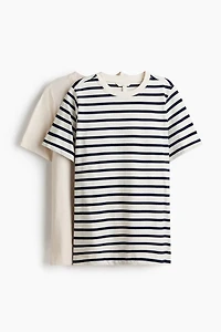 Lot de 2 hauts d'allaitement MAMA Avant et Après