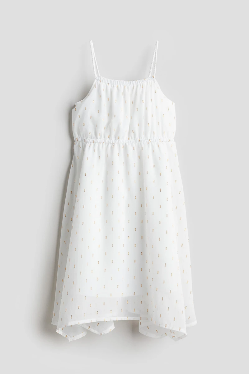 Asymmetric Chiffon Dress