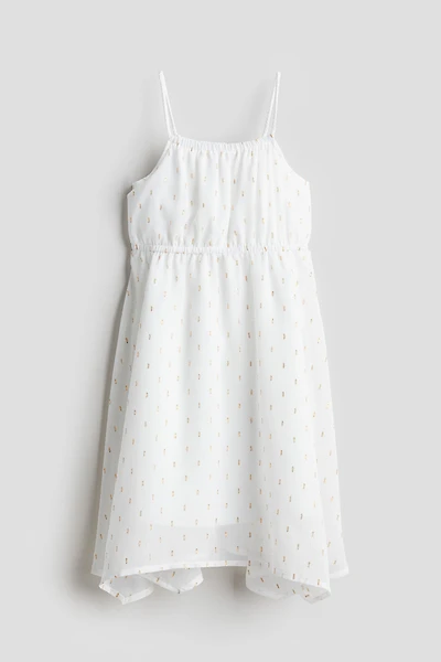 Asymmetric Chiffon Dress