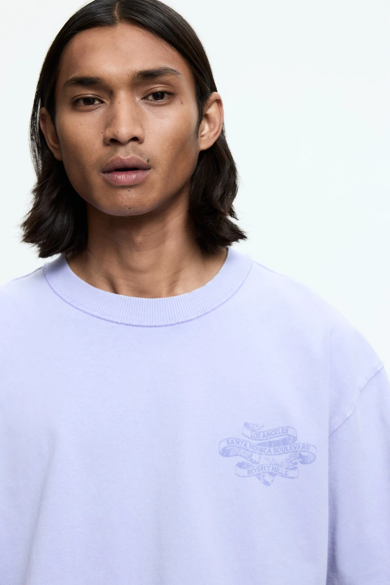 Loose-Fit Printed T-Shirt