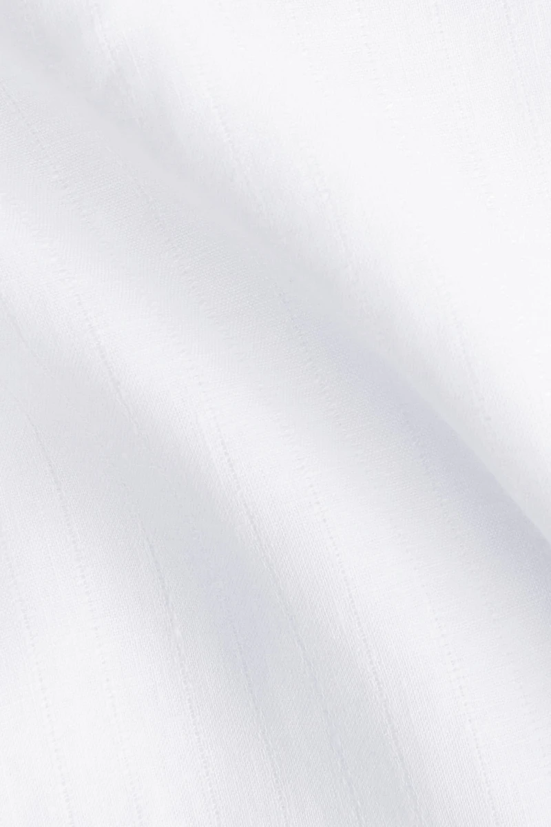 Pantalon large en lin