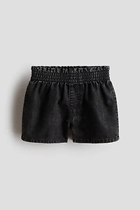 Loose Fit Denim Shorts