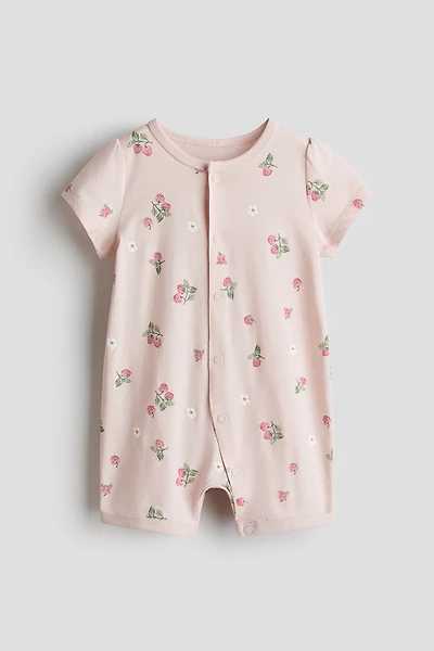Pyjama court en coton