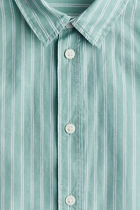 Long-sleeved Cotton Shirt