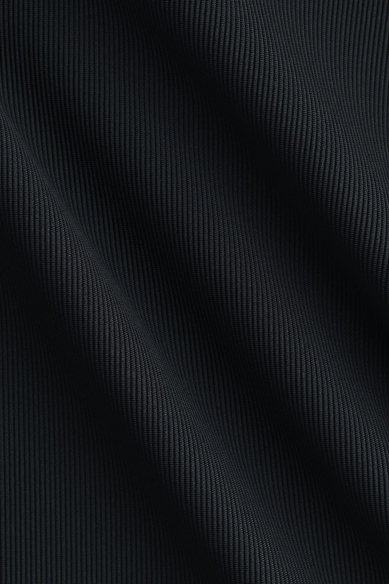 Cooling Slim Fit Ribbed midi skirt