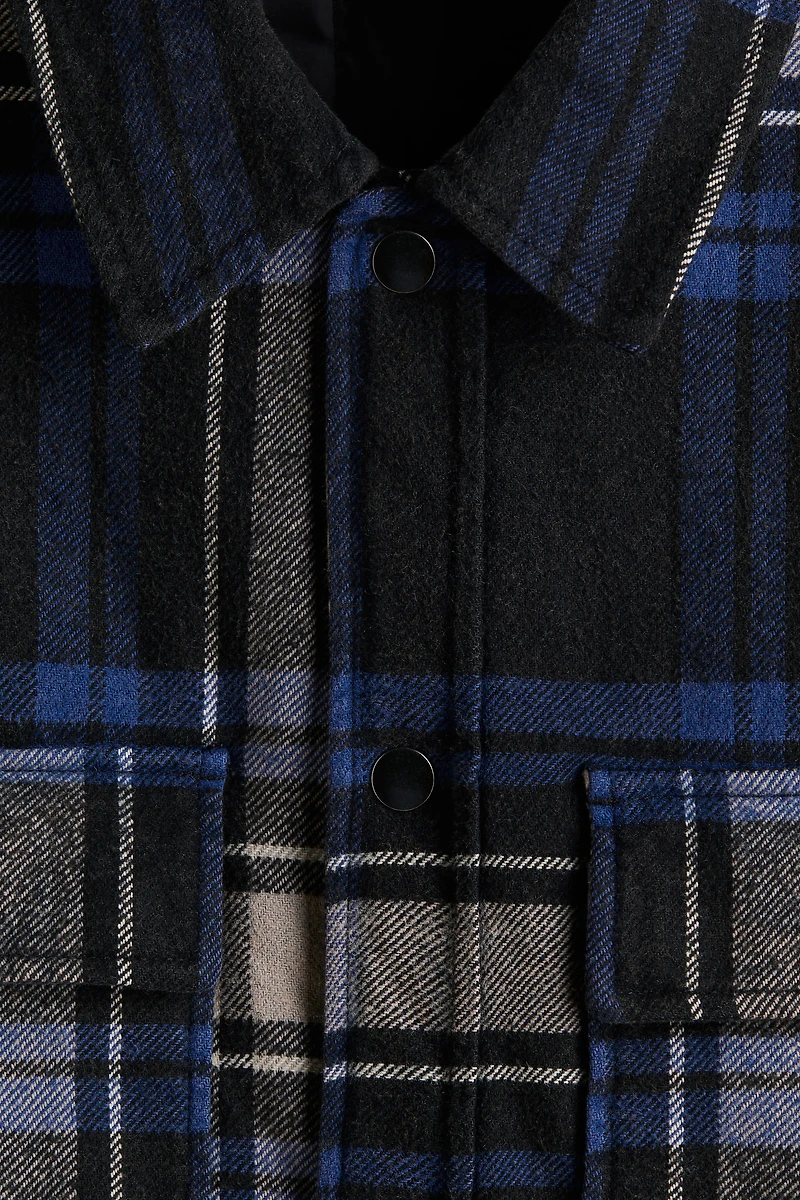 Oversized Flannel Overshirt
