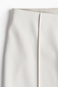 Flared Creased Pants