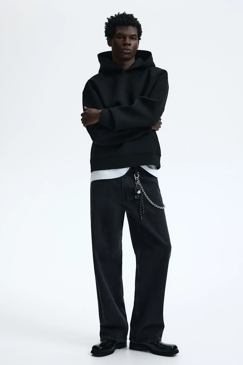 Loose-Fit Scuba Hoodie