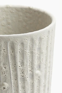 Vase haut en terracotta