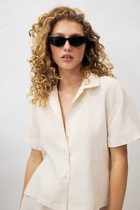 Chemise de plage en lin