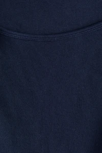 Scoop-Neck Cotton Top