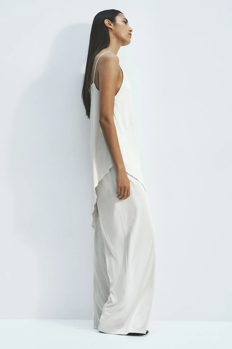 Textured Pull-On Pants