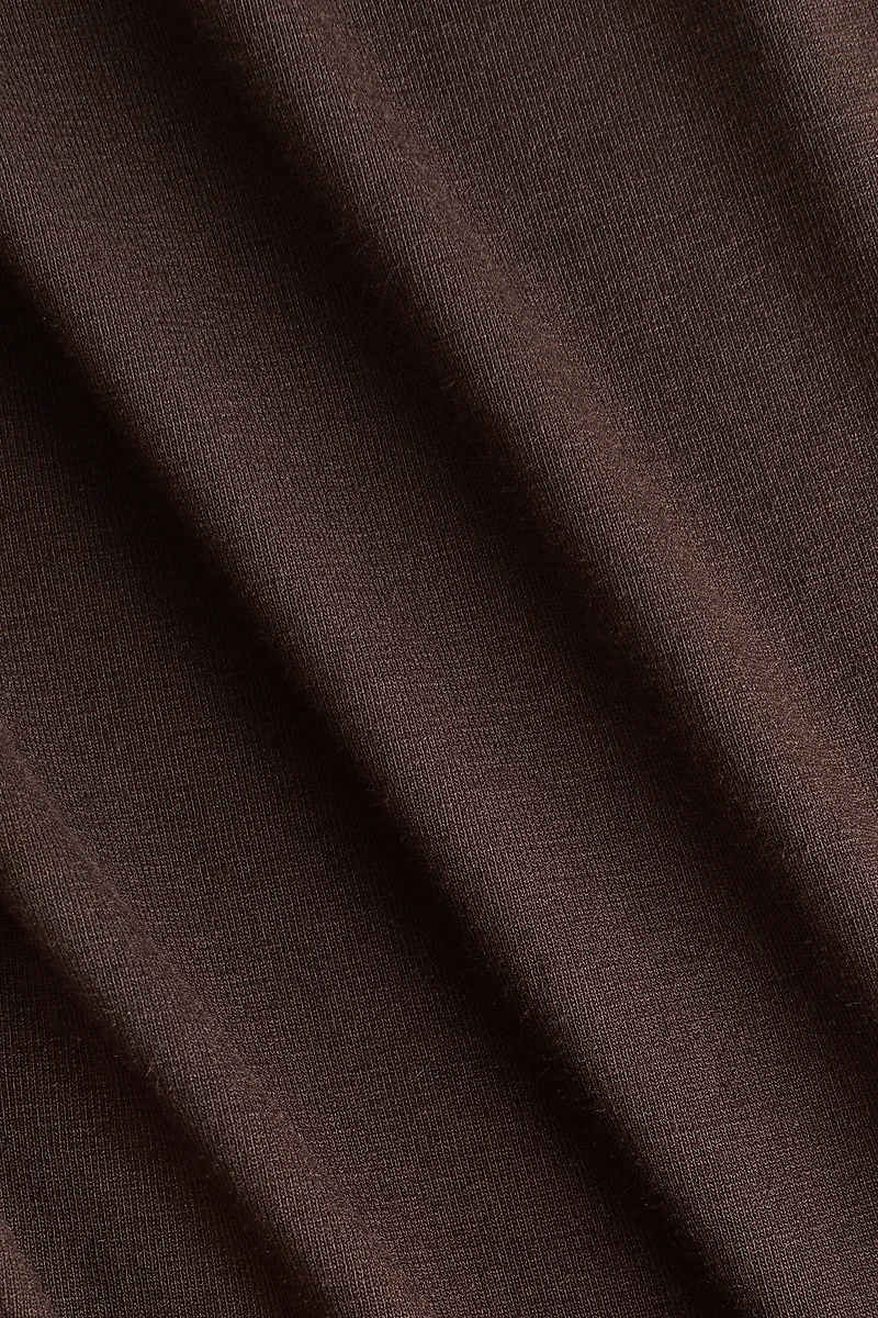 Haut à col cheminée en viscose