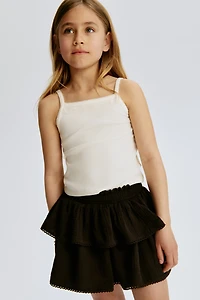 Tiered Muslin Skirt