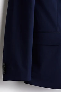 Regular-Fit Single-Breasted Jacket