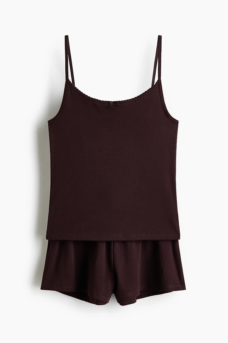 Cotton Pointelle Pajamas