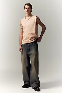 Regular-Fit Washed Tank Top
