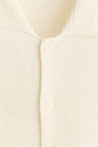 Regular-Fit Open-Knit Shirt