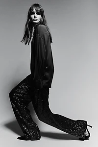 Pantalon à sequins