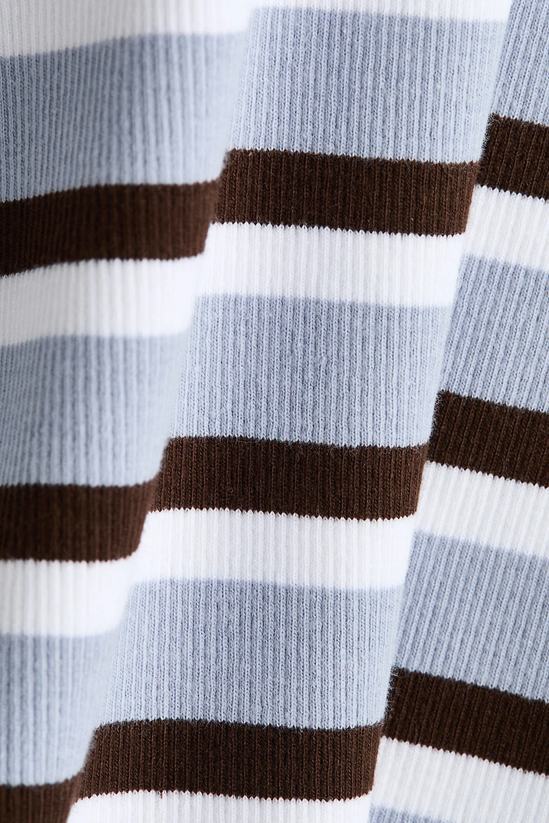 Boat-Neck Cotton Top