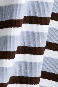 Boat-Neck Cotton Top