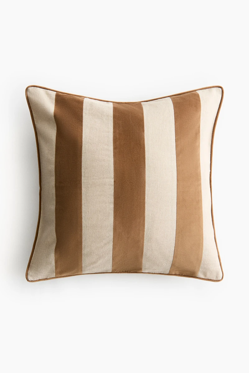 Linen-Blend Cushion Cover