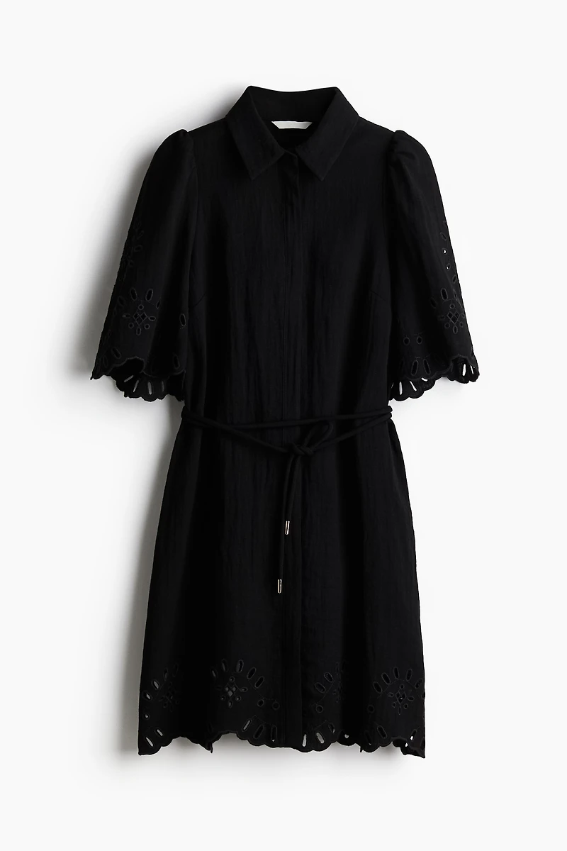 Eyelet Embroidered Dress