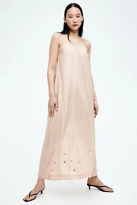 Robe bandeau ornementée