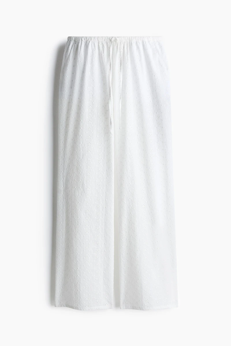 Straight-Leg Drawstring Pants