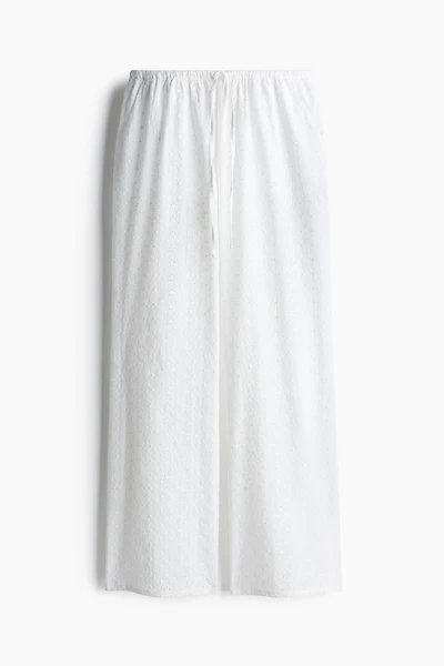 Straight-Leg Drawstring Pants