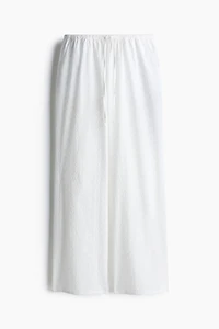 Straight-Leg Drawstring Pants