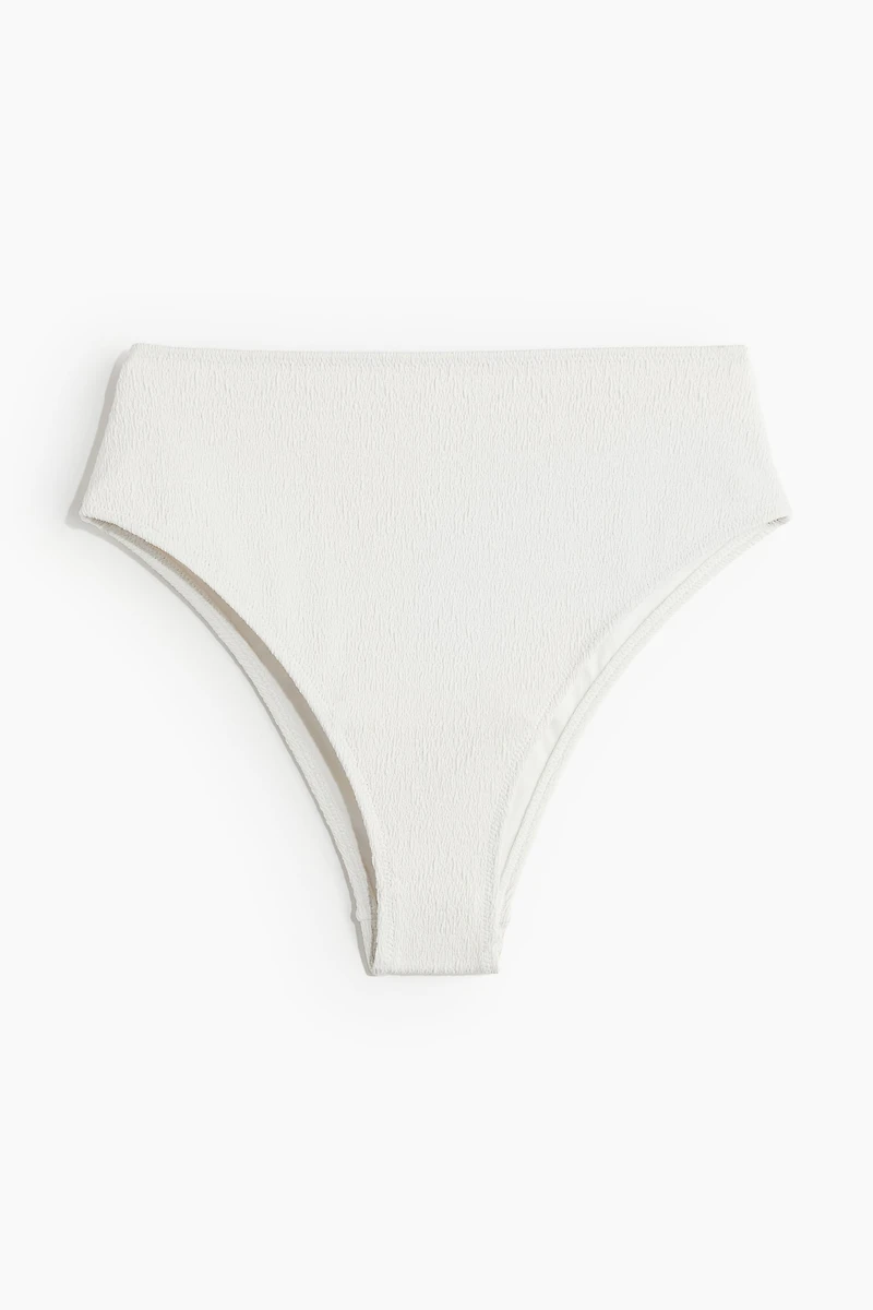 High Waist Cheeky Bikini Bottoms
