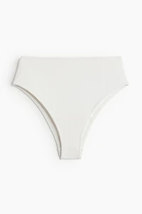 High Waist Cheeky Bikini Bottoms