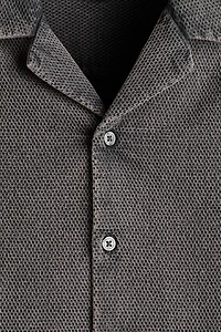 Relaxed-Fit Waffled Resort Shirt