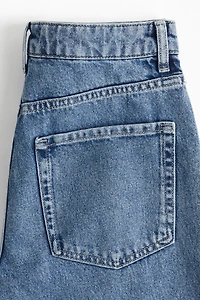 Jean droit taille haute