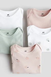 5-pack Long-sleeved Bodysuits