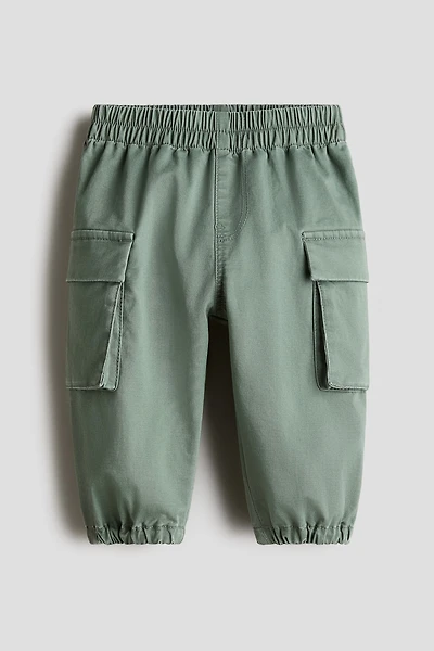 Cotton Cargo Pants