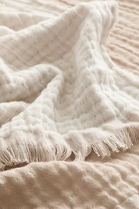 Couverture en mousseline de coton