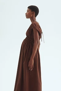 MAMA V-Neck Dress